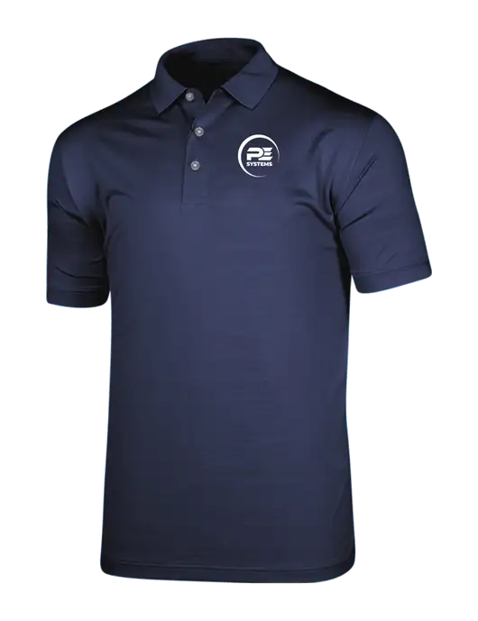 Callaway Vibrant Navy Ventilated Polo w/PE Systems Logo