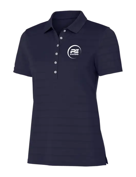 Callaway Womens Navy Ventilated Polo w/PE Systems Logo