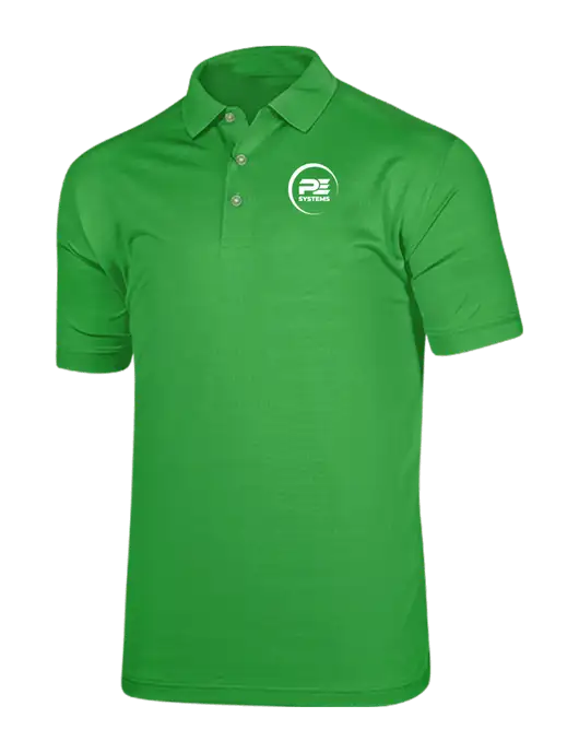 Callaway Vibrant Kelly Green Ventilated Polo w/PE Systems Logo