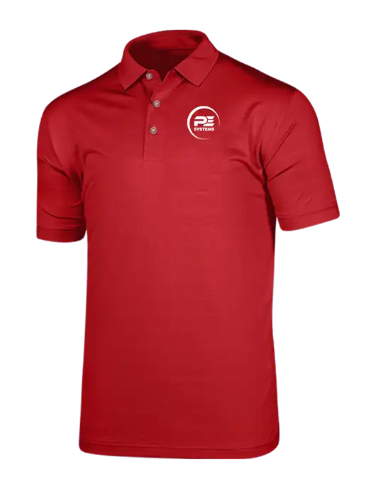 Callaway Vibrant Red Ventilated Polo w/PE Systems Logo