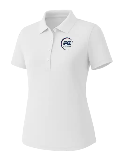 Callaway Womens Core Bright White Performance Polo w/PE Systems Logo