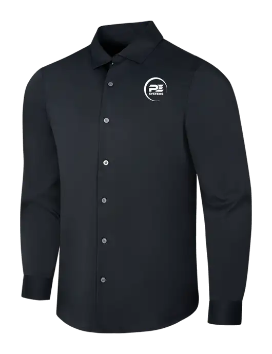 Black City Stretch Shirt w/PE Systems Logo