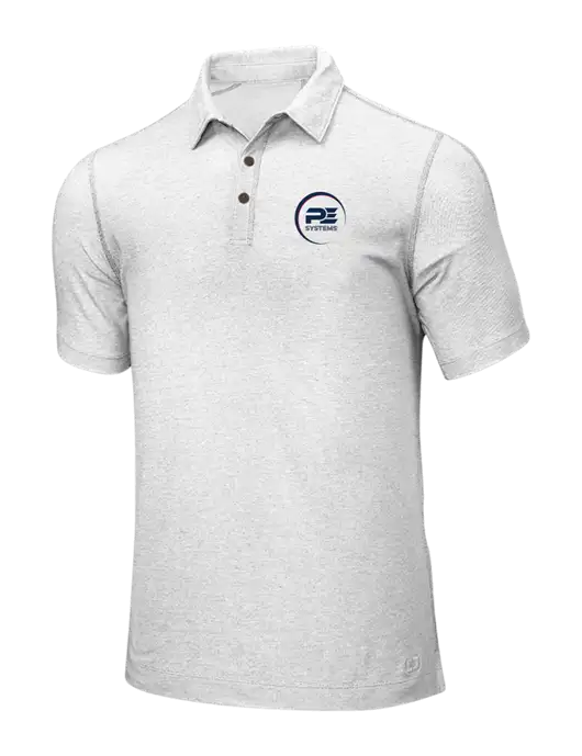 OGIO White ONYX Polo w/PE Systems Logo
