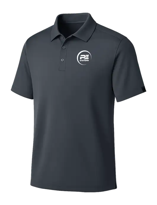OGIO Dark Grey Framework Polo w/PE Systems Logo