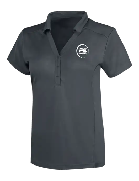 OGIO Dark Grey Womens Framework Polo w/PE Systems Logo