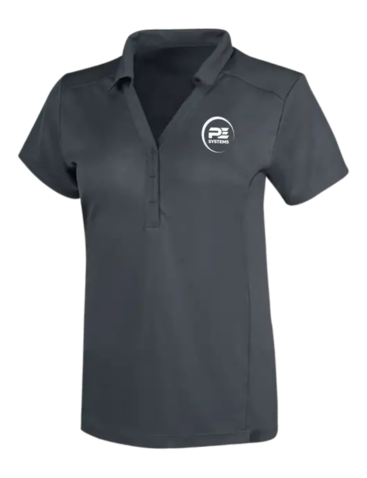OGIO Dark Grey Womens Framework Polo w/PE Systems Logo