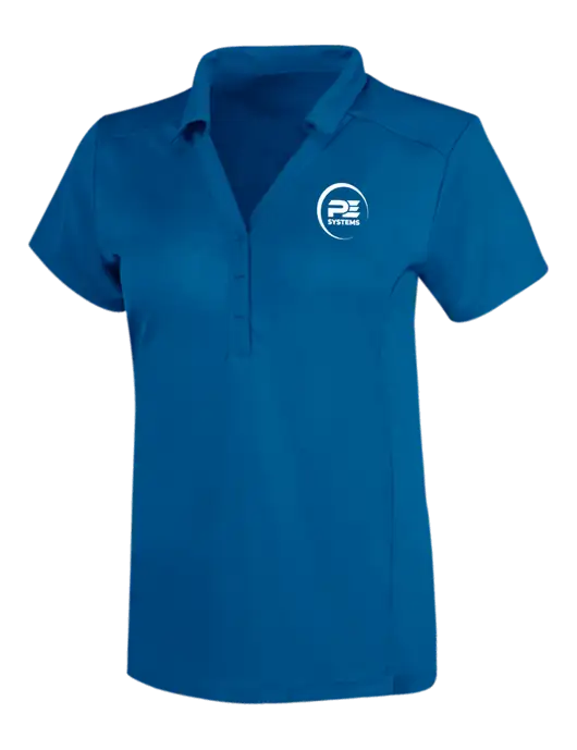 OGIO Royal Blue Womens Framework Polo w/PE Systems Logo