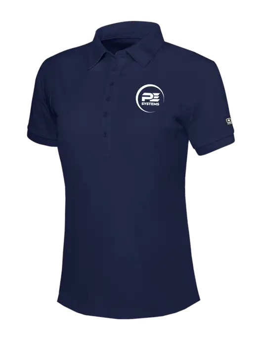 OGIO Womens Navy Jewel Polo w/PE Systems Logo