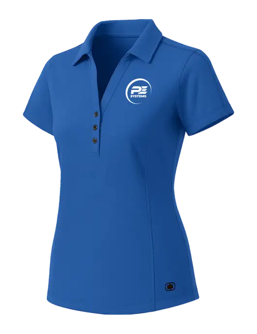 OGIO Womens Royal Blue ONYX Polo w/PE Systems Logo