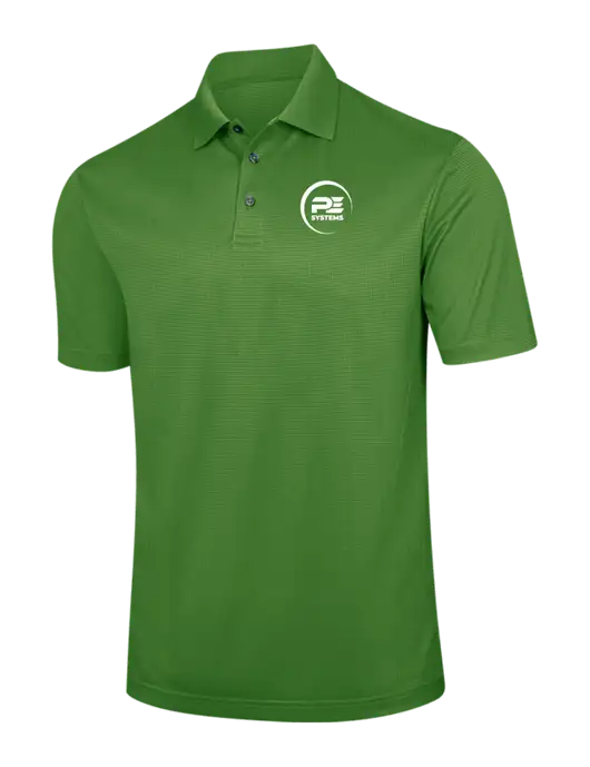Kelly Green Performance Fine Jacquard Polo w/PE Systems Logo