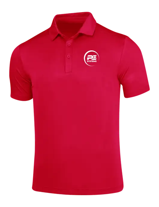 True Red Posi-UV Pro Polo w/PE Systems Logo