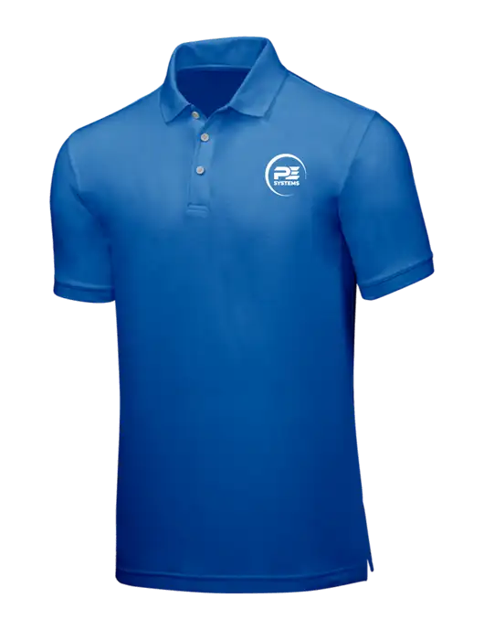 Dark Royal Core Classic Pique w/PE Systems Logo