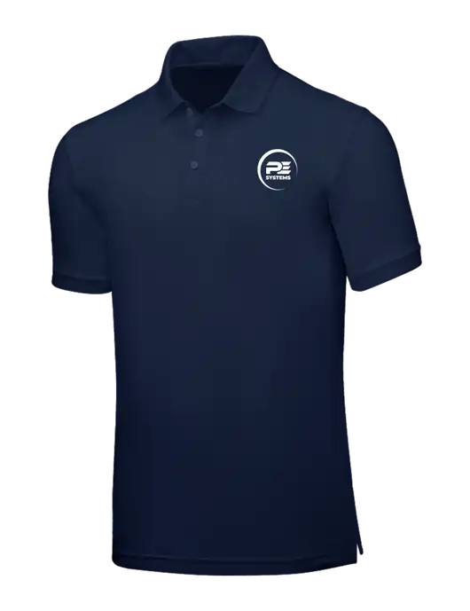 Navy Blue Core Classic Pique w/PE Systems Logo