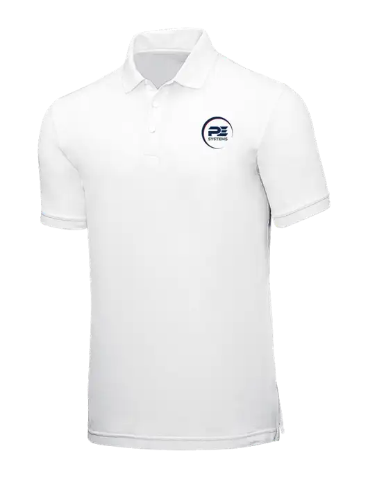 White Core Classic Pique w/PE Systems Logo