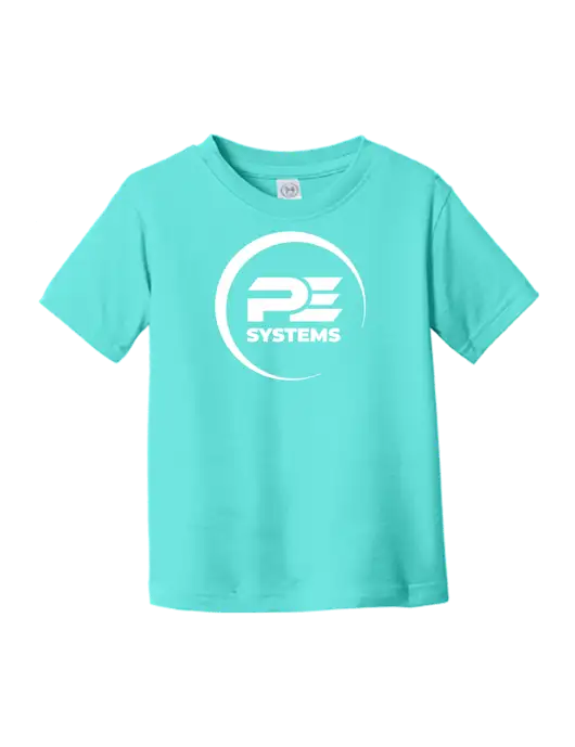 Rabbit Skins Carribean Toddler Fine Jersey Tee w/PE Systems Logo