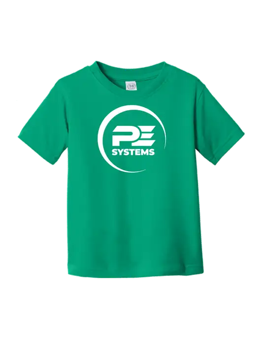 Rabbit Skins Kelly Toddler Fine Jersey Tee w/PE Systems Logo