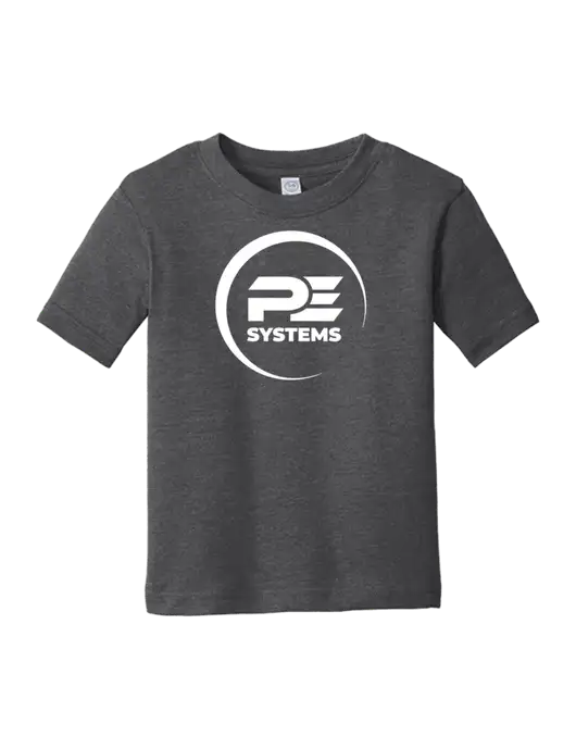 Rabbit Skins Vintage Smoke Toddler Fine Jersey Tee w/PE Systems Logo