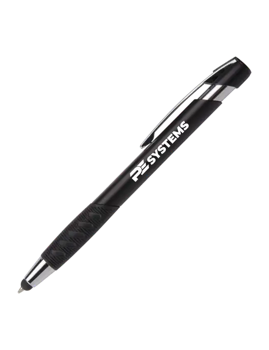 Alize Black Stylus Black Ink Pen w/PE Systems Logo