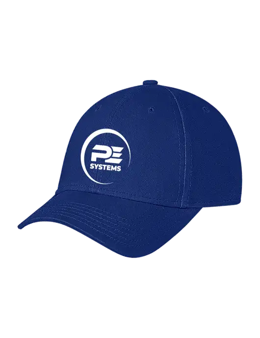 Royal Structured Soft Snap Closure Hook & Loop Cap w/PE Systems Logo