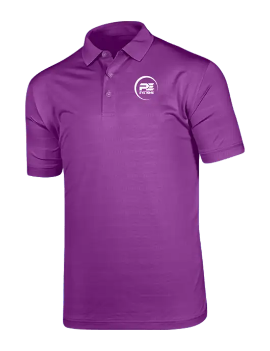 Callaway Vibrant Purple Ventilated Polo w/PE Systems Logo