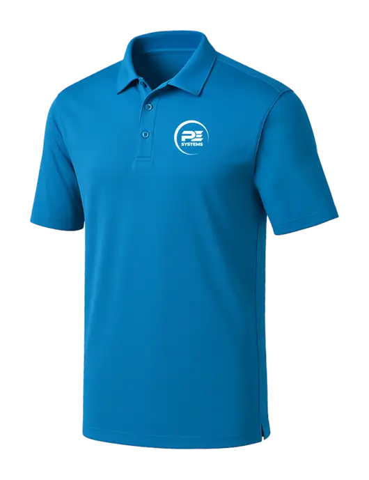 Royal Blue Silk Touch Performance Polo w/PE Systems Logo