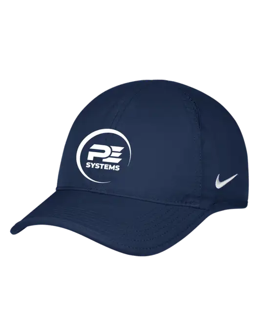 Nike Navy Featherlight Cap w/PE Systems Logo