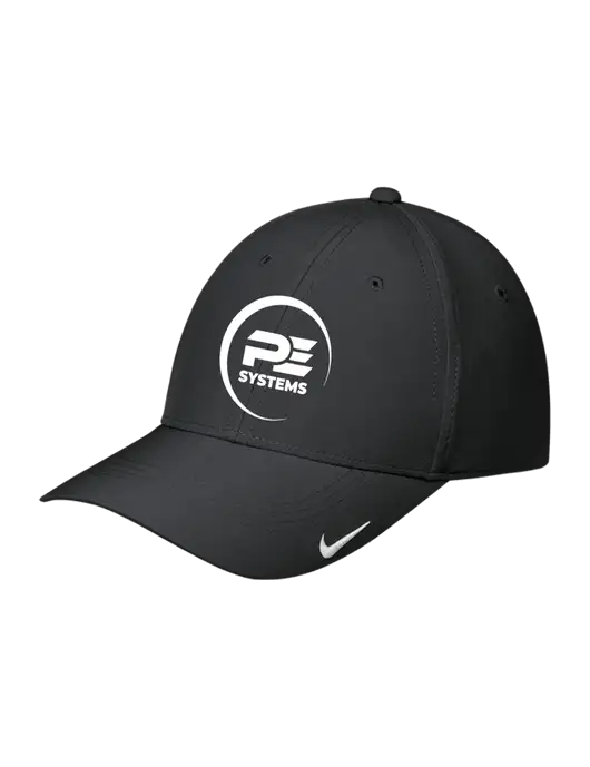 Nike Black Dri-FIT Legacy Cap w/PE Systems Logo